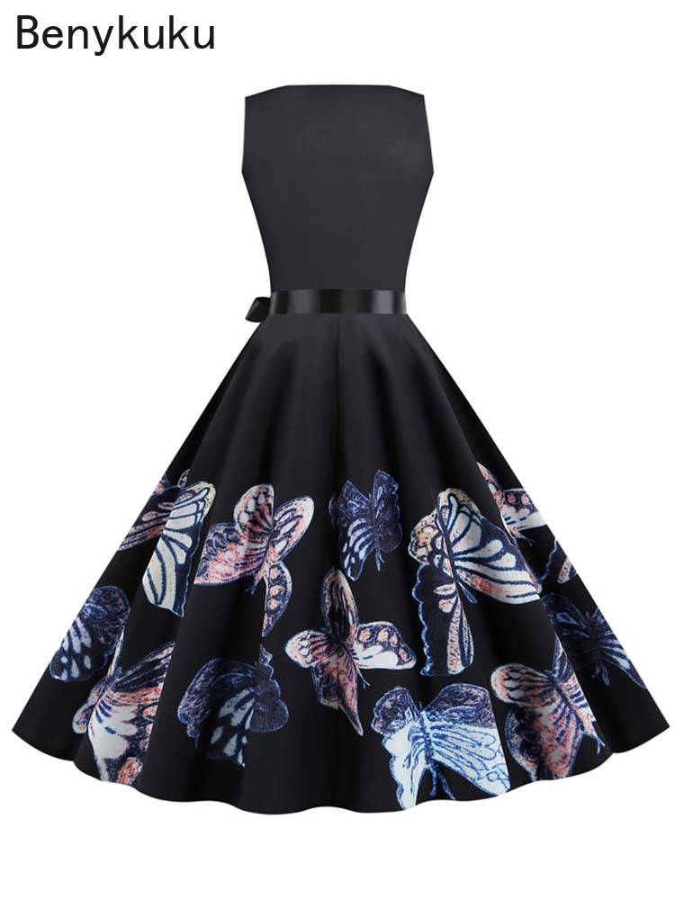 1950s Vintage Summer Dress Wom - огляд і ціна French Vintage Floral Midi Dress