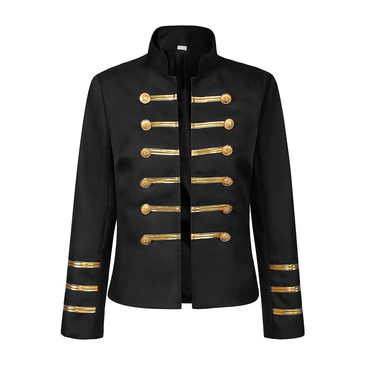 Stand Collar Double Breasted T - огляд і ціна Tops