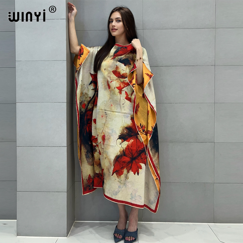 WINYI Beach Dress High Quality - огляд і ціна Boho Summer Beach Maxi Dress