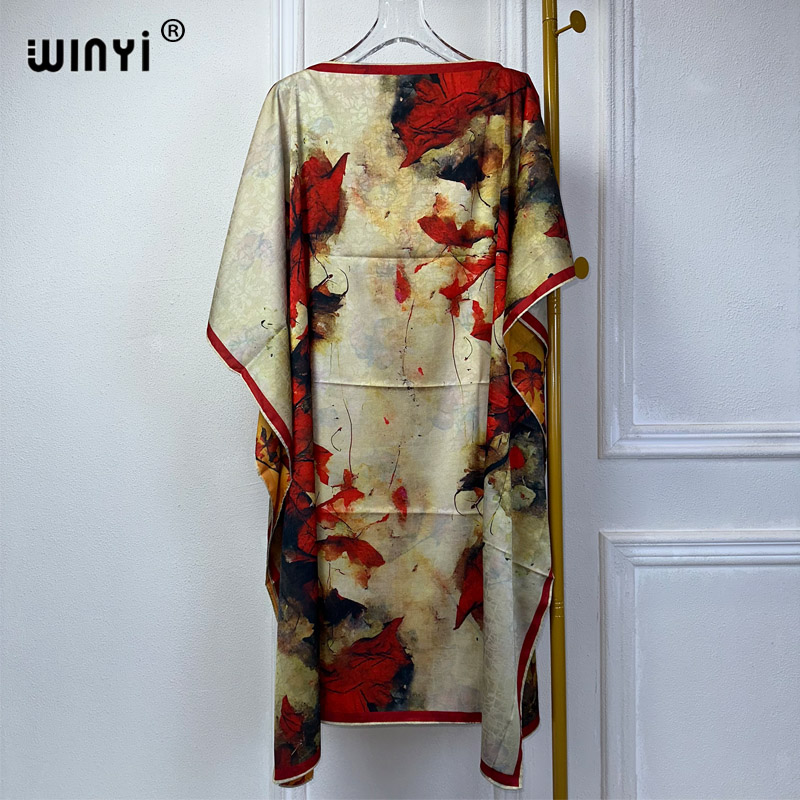 WINYI Beach Dress High Quality - огляд і ціна Boho Summer Beach Maxi Dress