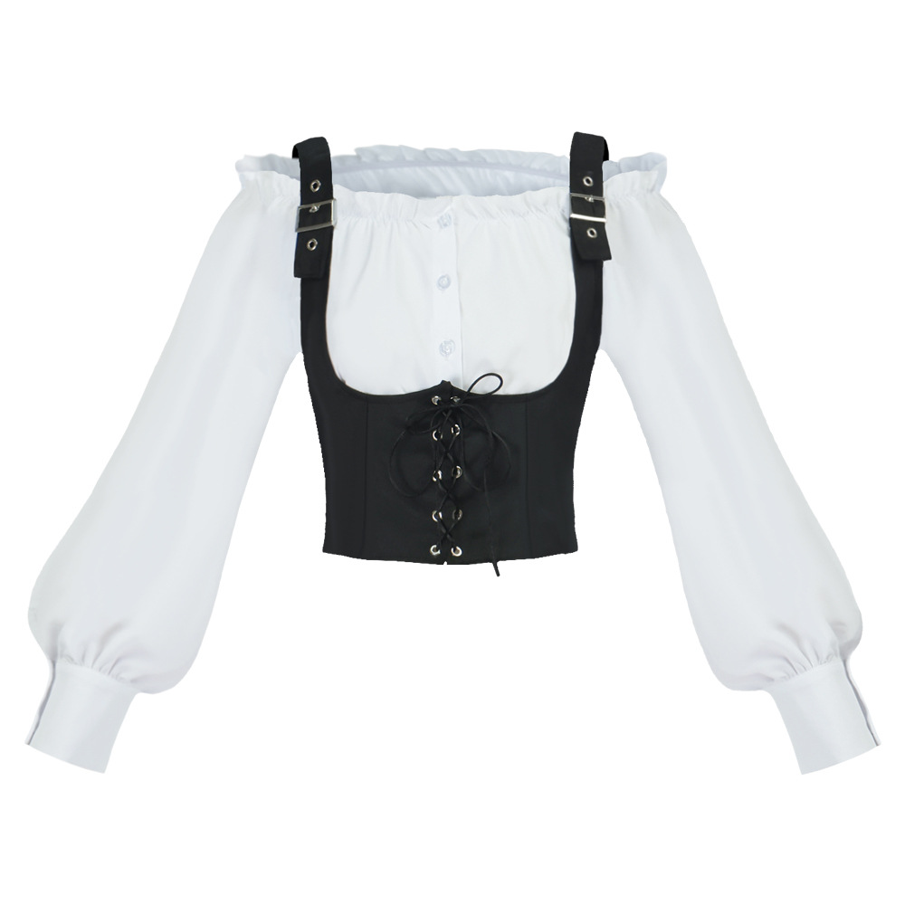 Retro Western Style Women Blou - огляд і ціна Blouses