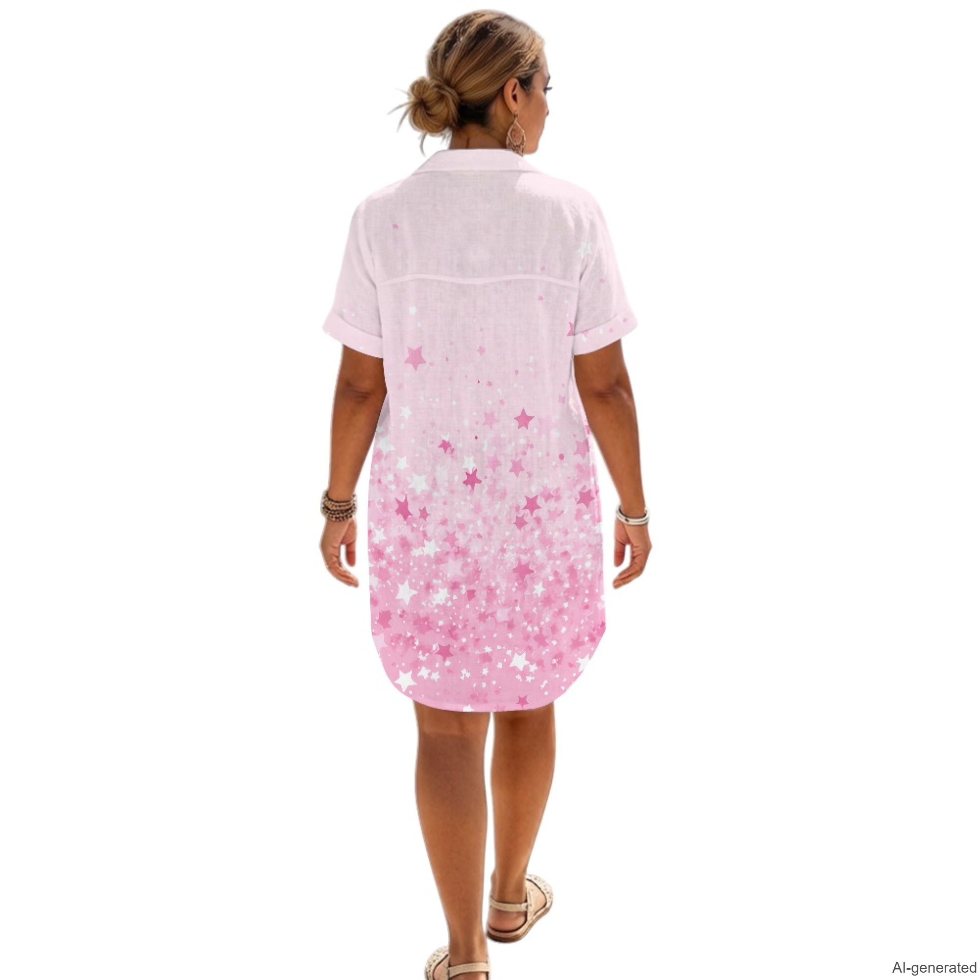 XIXIRIMIDO Summer Women's Line - огляд і ціна Casual Loose Linen Shirt Dress